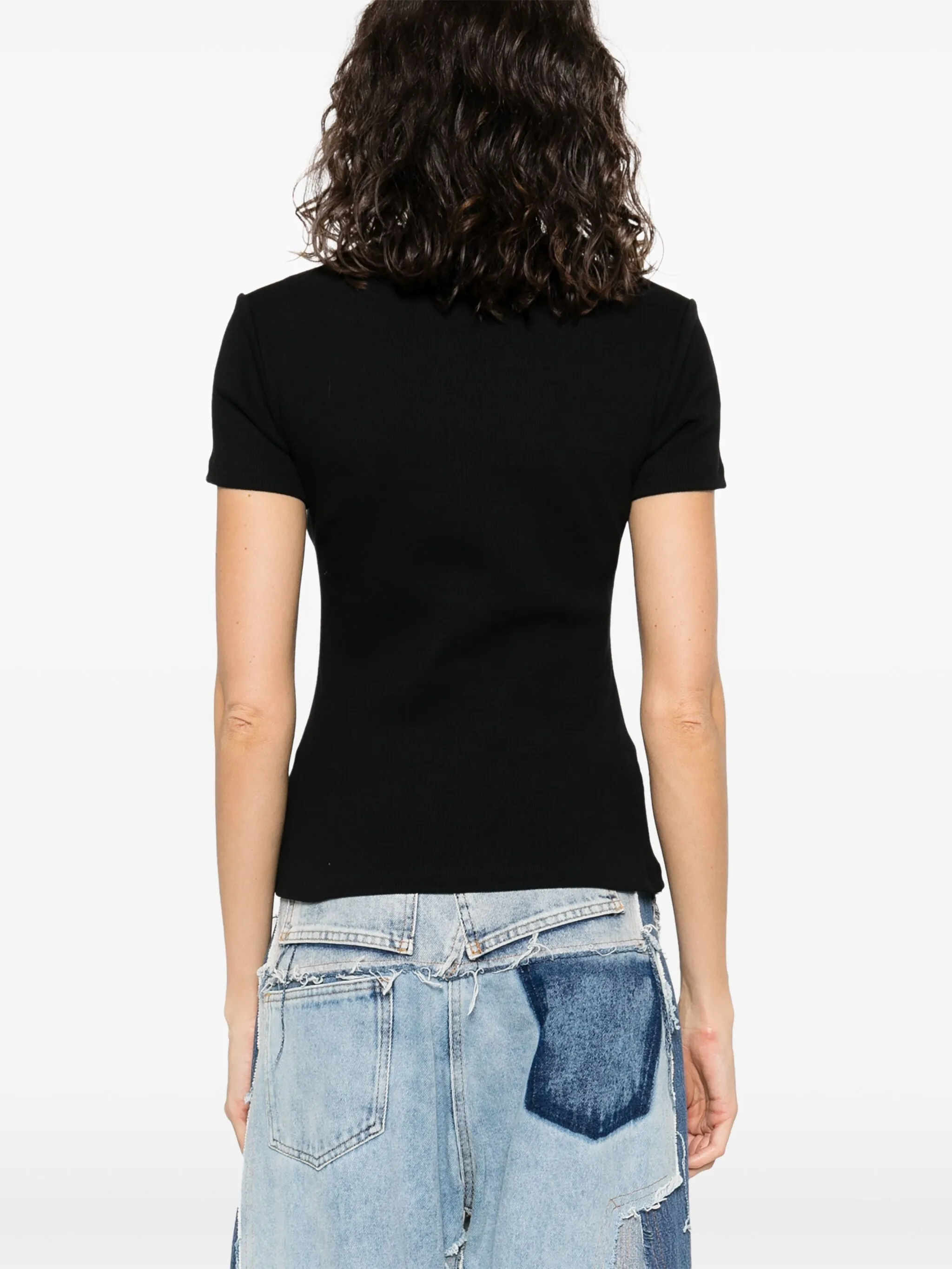 BLACK T-SHIRT WITH OFF LOGO sold by Lord & Taylor product image thumbnail 4