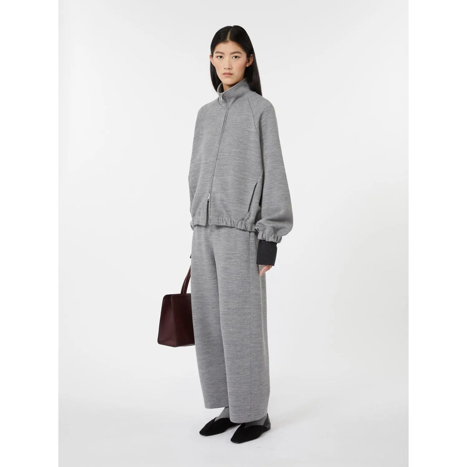 DOUBLE JERSEY WOOL AND COTTON SWEATSHIRT sold by Lord & Taylor product image thumbnail 5