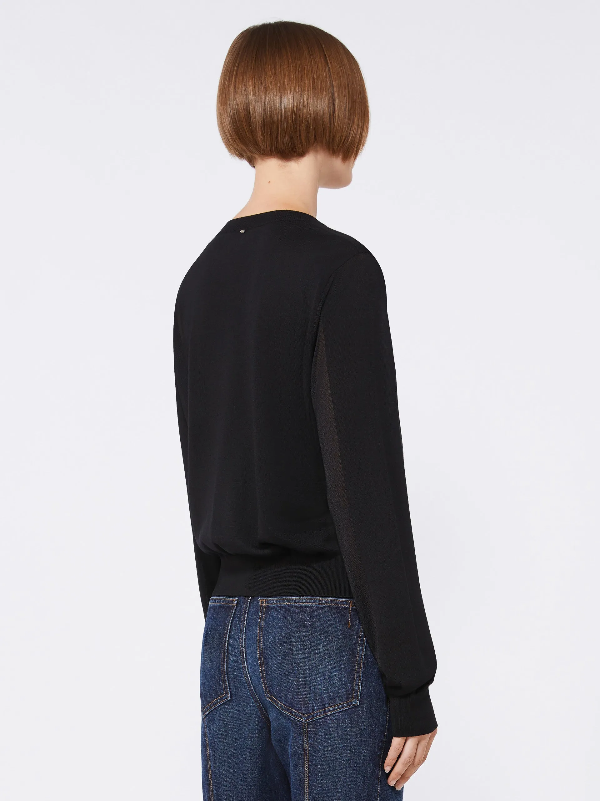 WOOL AND VISCOSE CARDIGAN sold by Lord & Taylor product image thumbnail 4