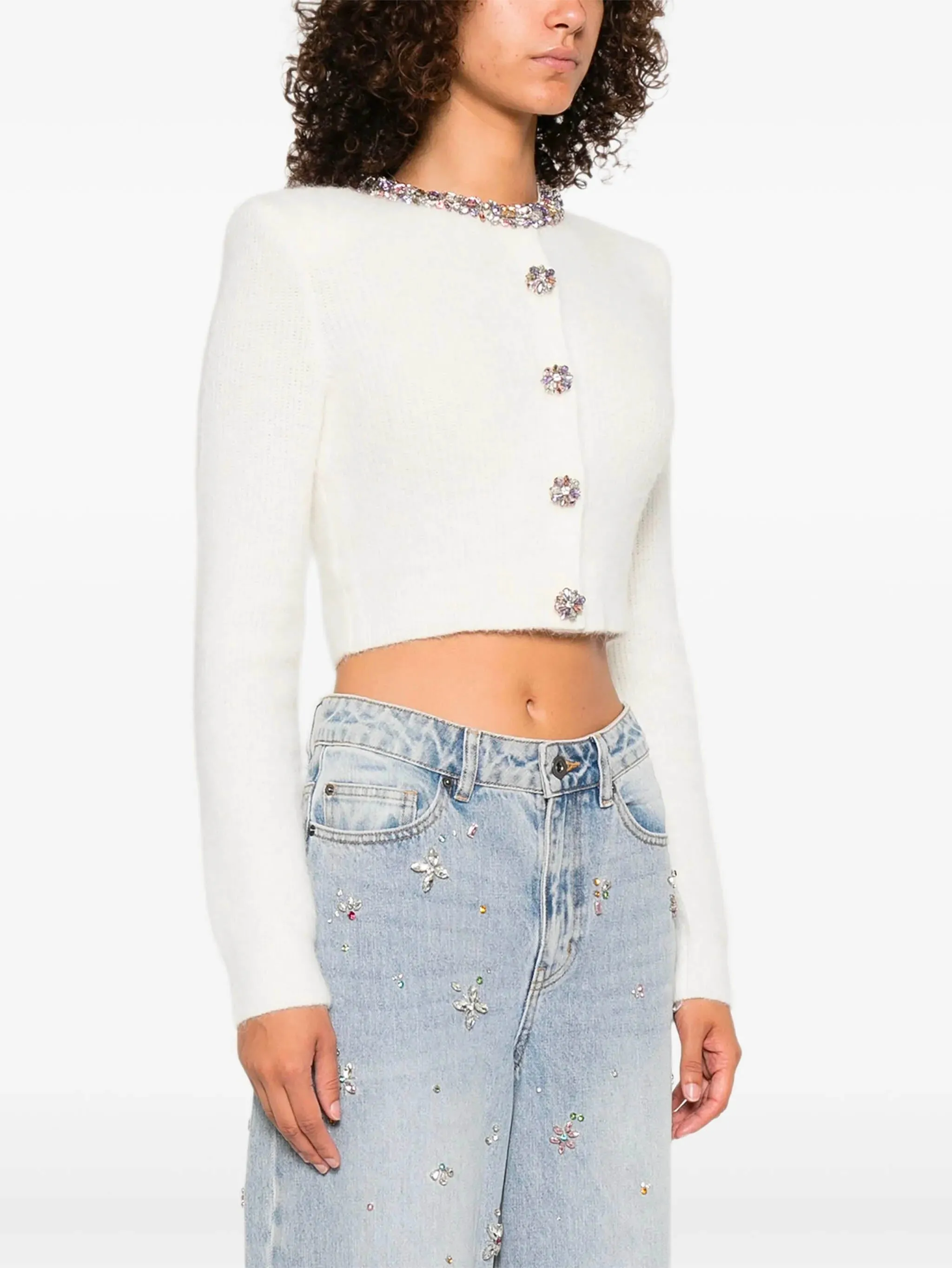 EMBELLISHED TRIM CARDIGAN sold by Lord & Taylor product image thumbnail 3