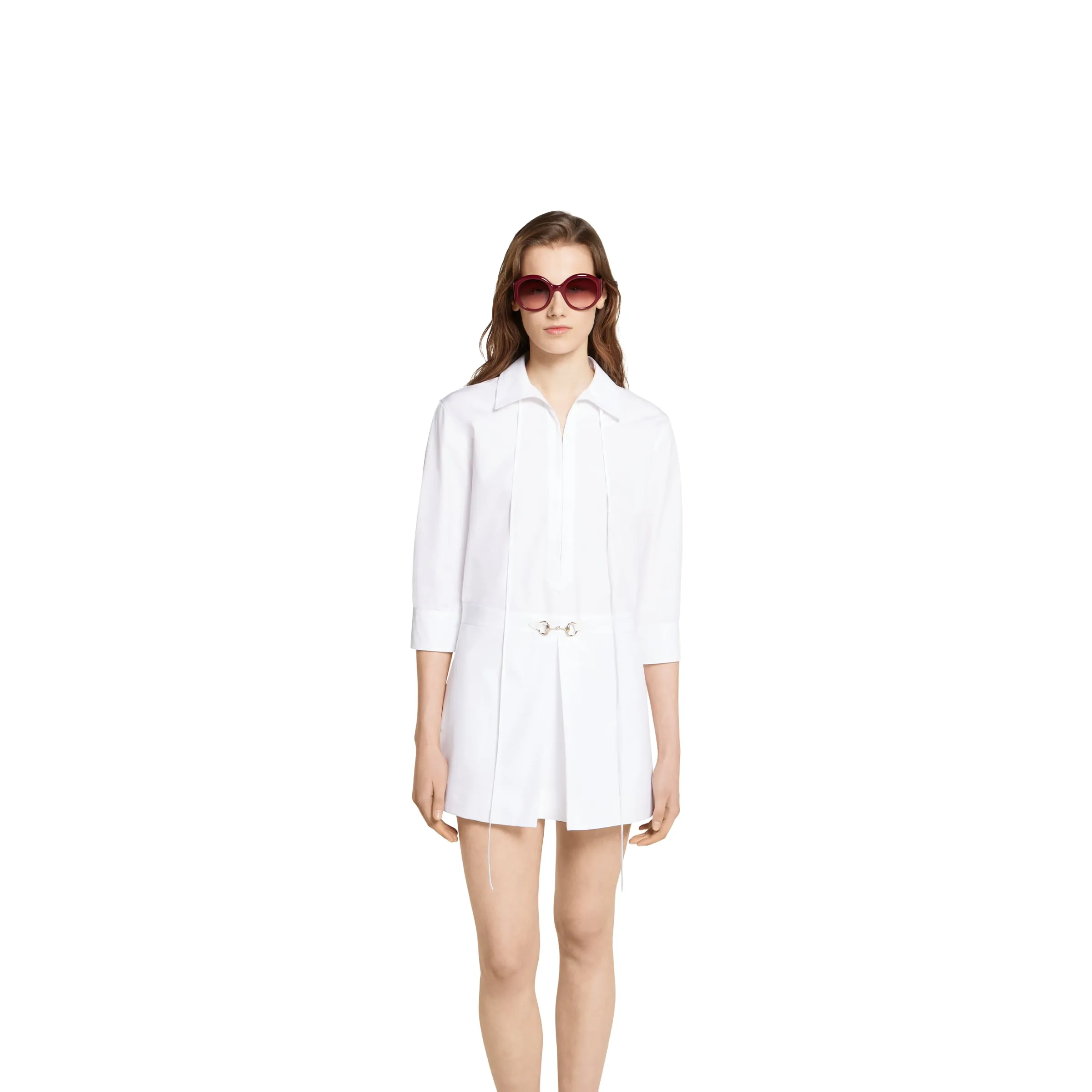 SHIRT DRESS WITH HORSEBIT sold by Lord & Taylor product image thumbnail 3