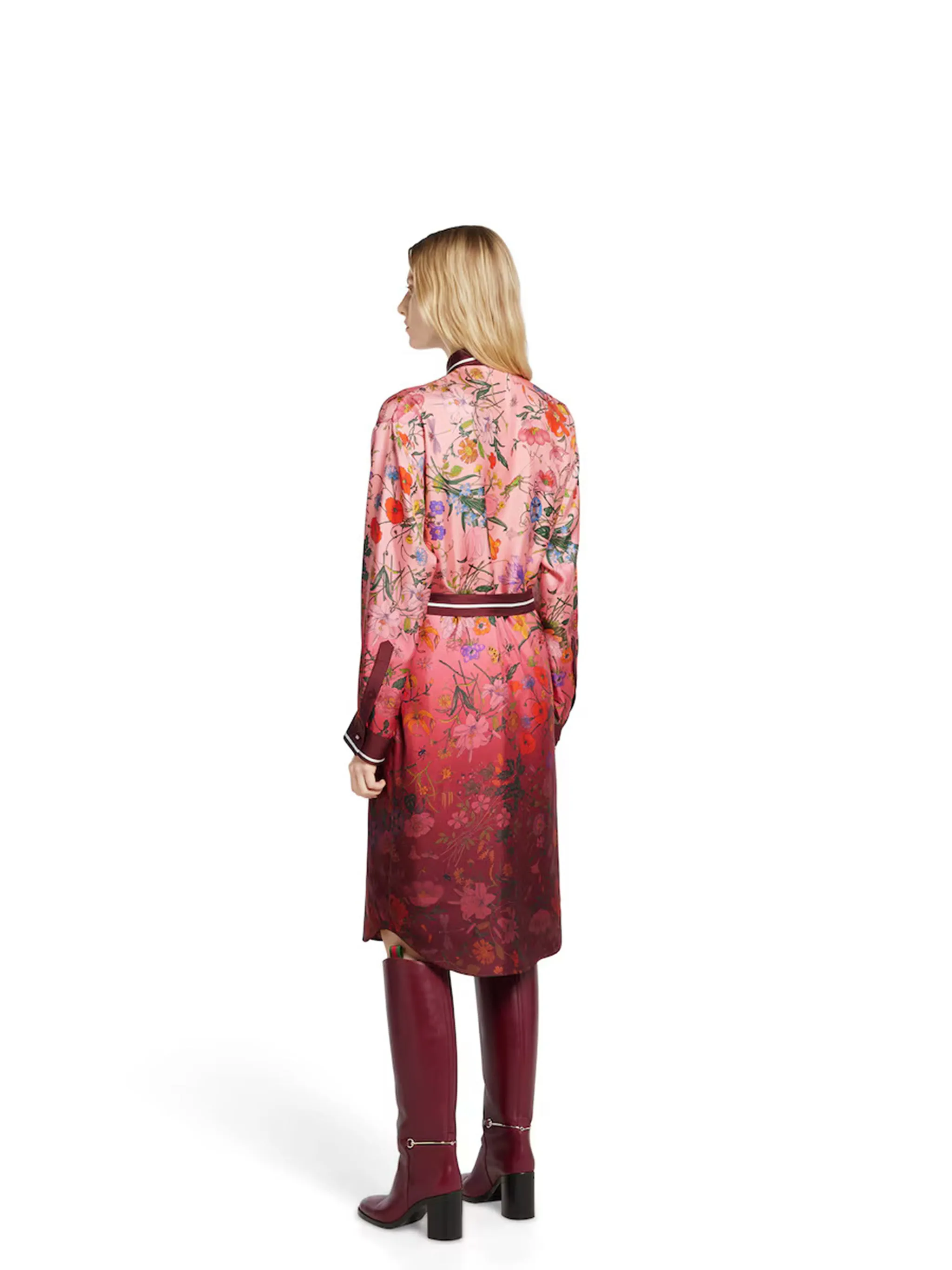 PRINTED SILK TWILL SHIRT DRESS sold by Lord & Taylor product image thumbnail 4