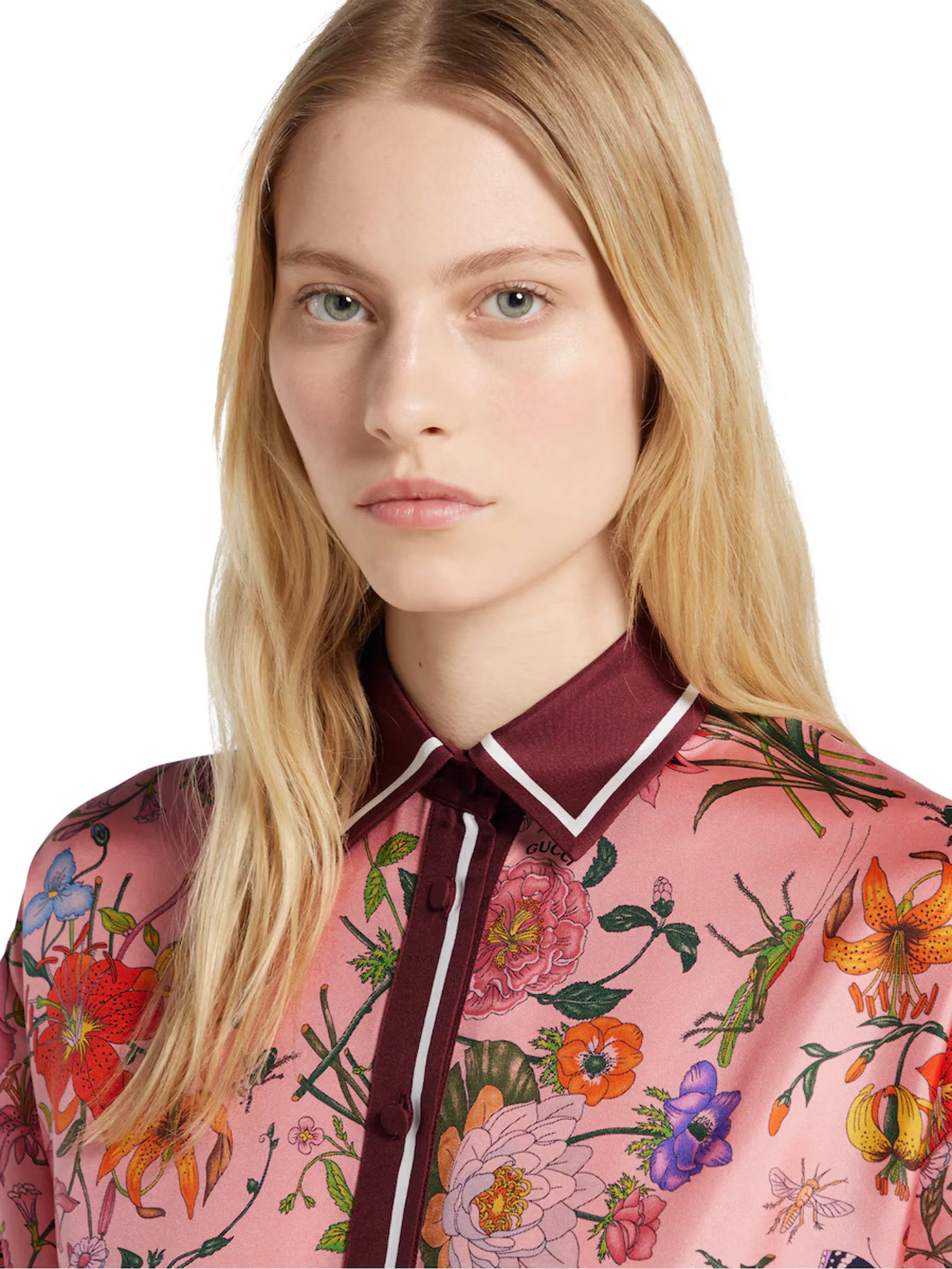 PRINTED SILK TWILL SHIRT DRESS sold by Lord & Taylor product image thumbnail 5