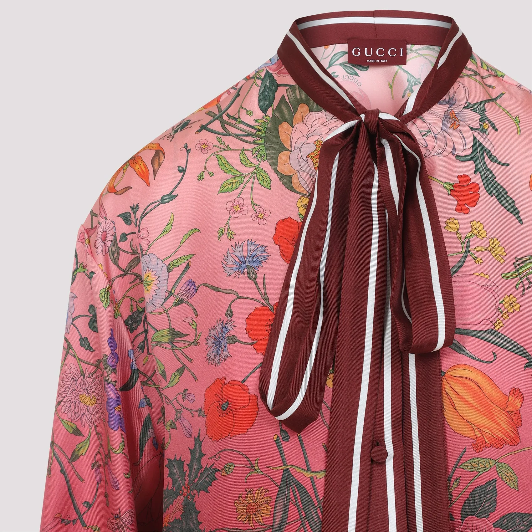 PRINTED SILK SHIRT sold by Lord & Taylor product image thumbnail 5
