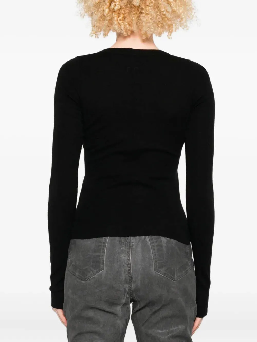 CROPPED RIB LS T sold by Lord & Taylor product image thumbnail 4
