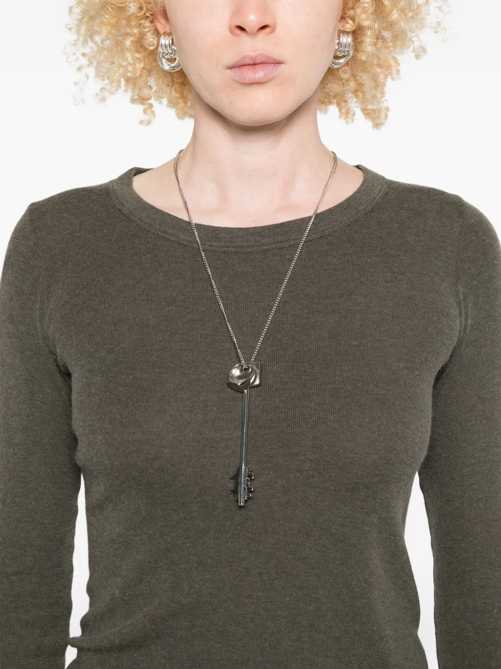 CROPPED RIB LS T sold by Lord & Taylor product image thumbnail 5