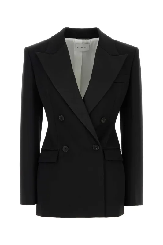 JACKET IN WOOL WITH SATIN COLLAR sold by Lord & Taylor