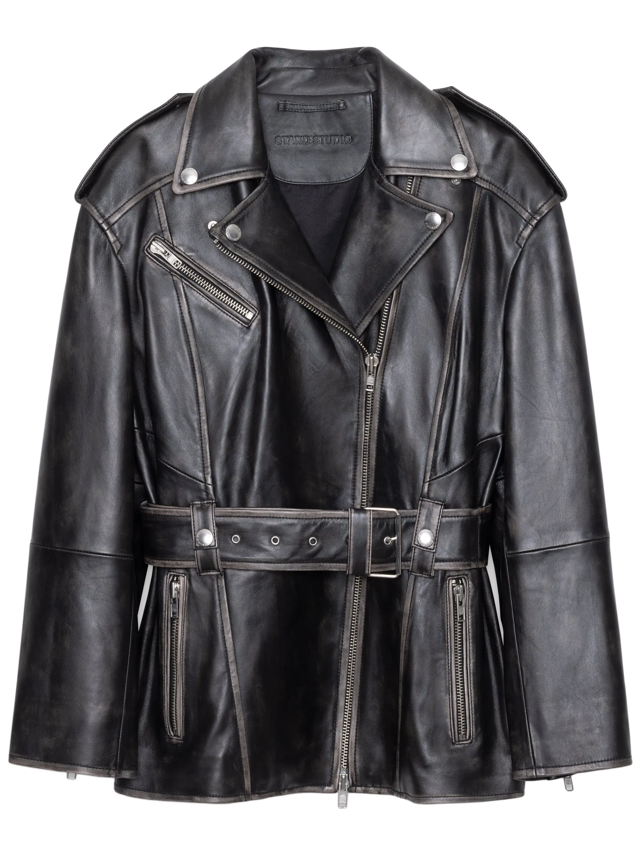LEONA BIKER JACKET sold by Lord & Taylor