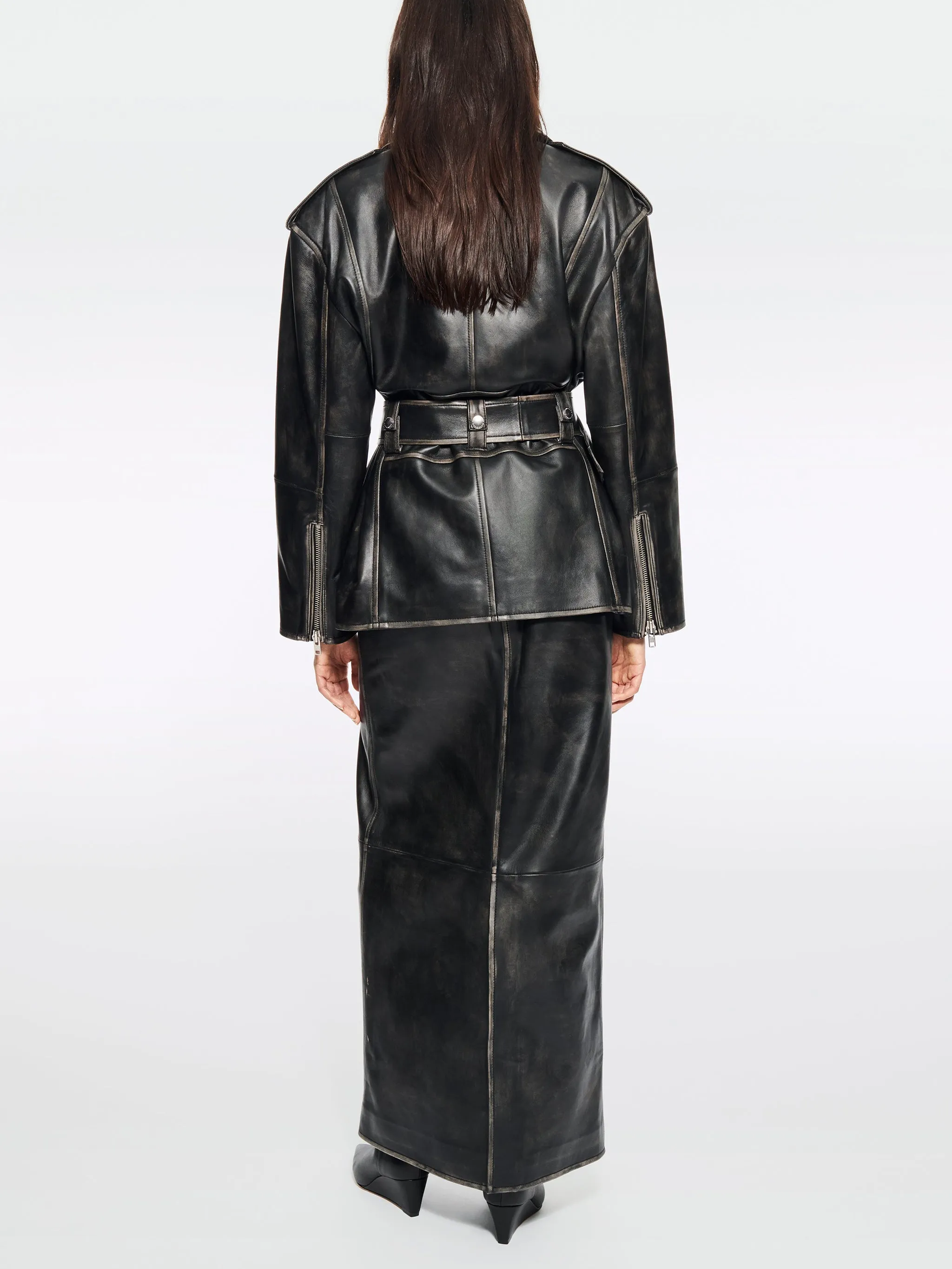 LEONA BIKER JACKET sold by Lord & Taylor product image thumbnail 5