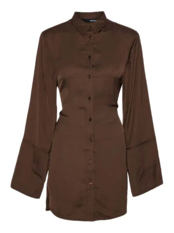 SHIRT DRESS WITH SATIN TIE sold by Lord & Taylor
