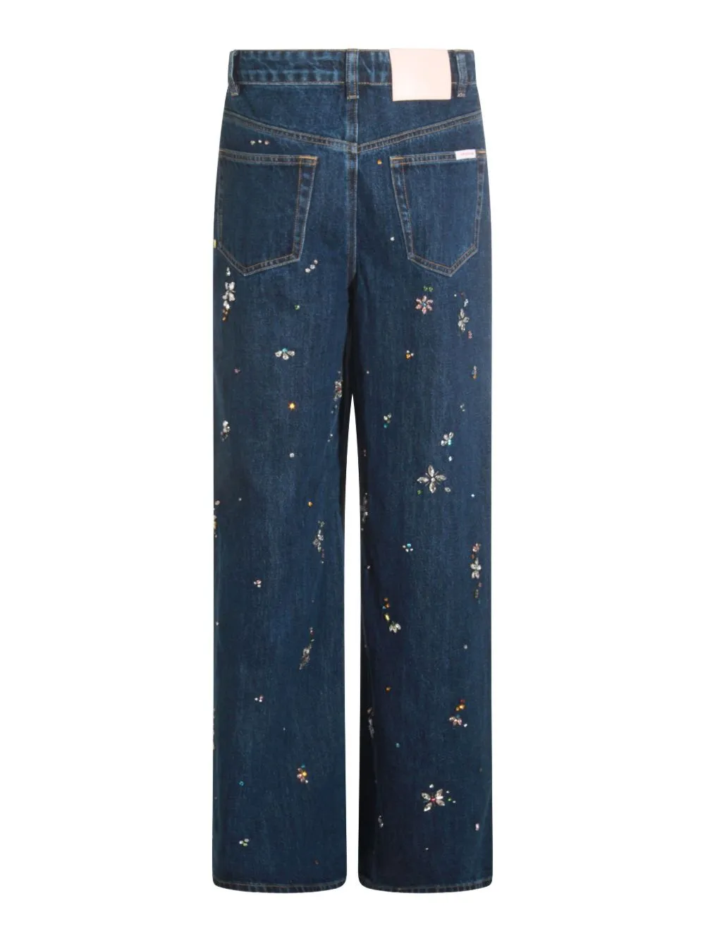 EMBELLISHED WIDE LEG JEANS sold by Lord & Taylor product image thumbnail 2