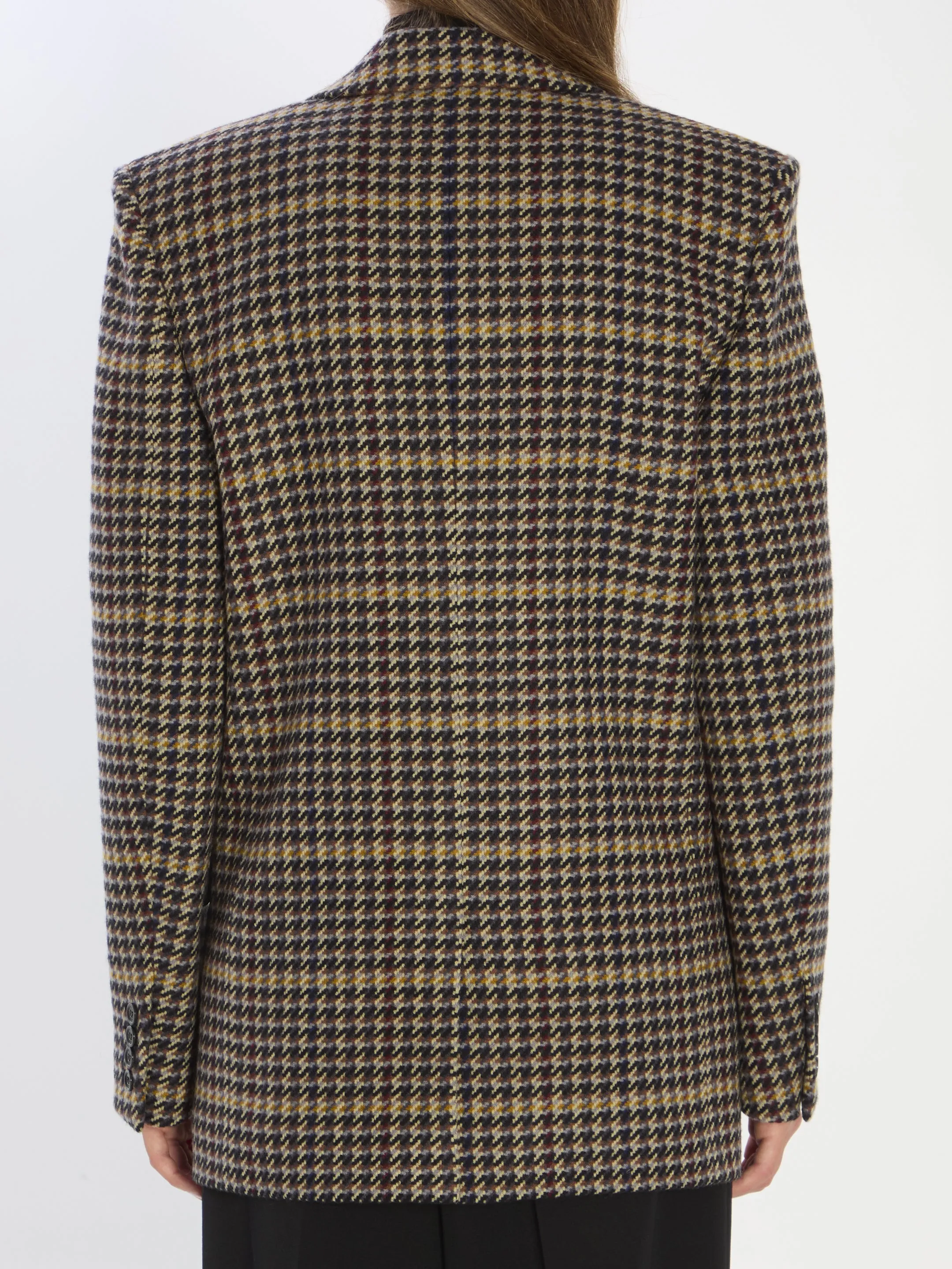 JACKET IN WOOL CHECK sold by Lord & Taylor product image thumbnail 4