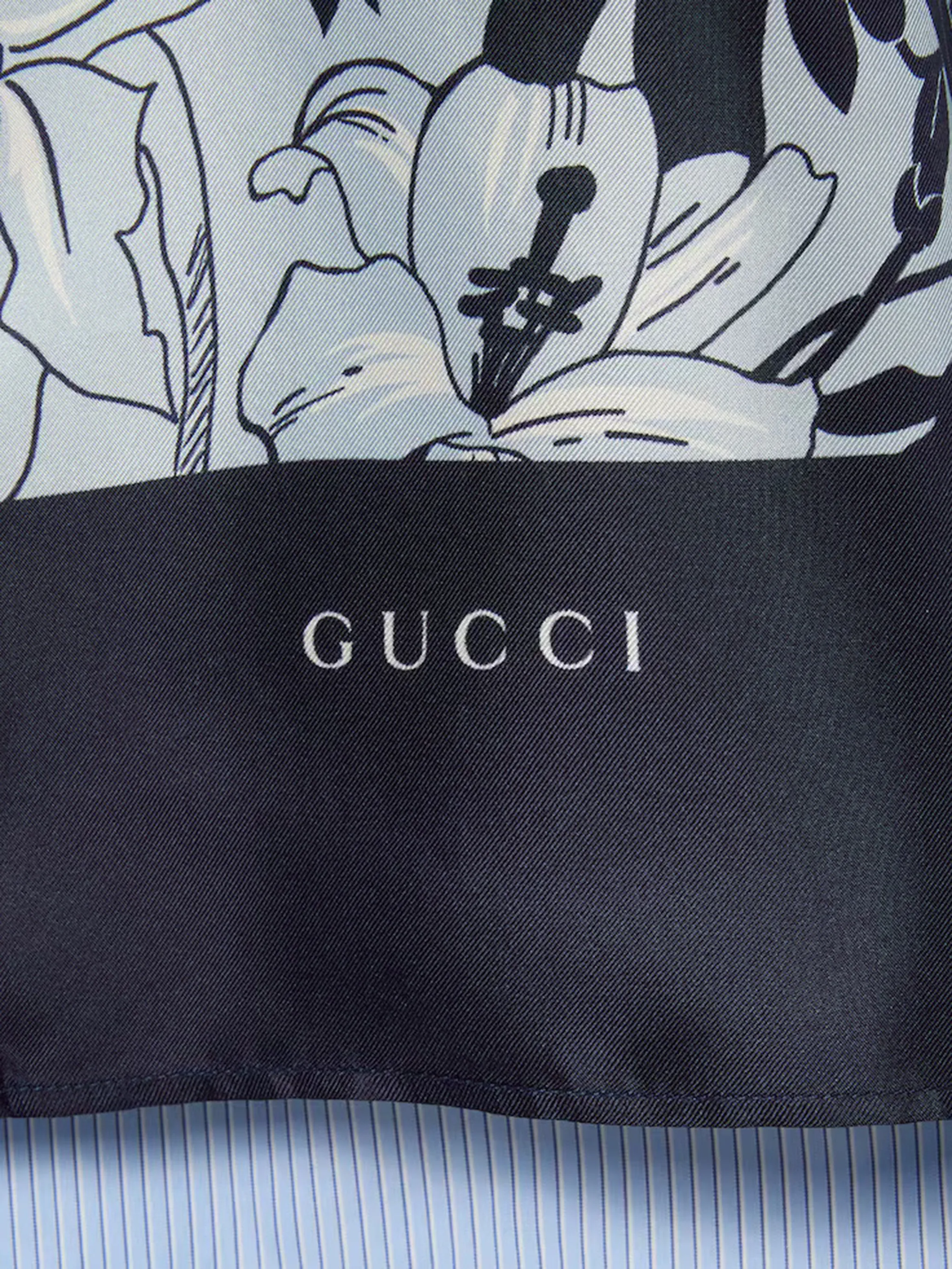 POPLIN AND SILK SHIRT sold by Lord & Taylor product image thumbnail 4