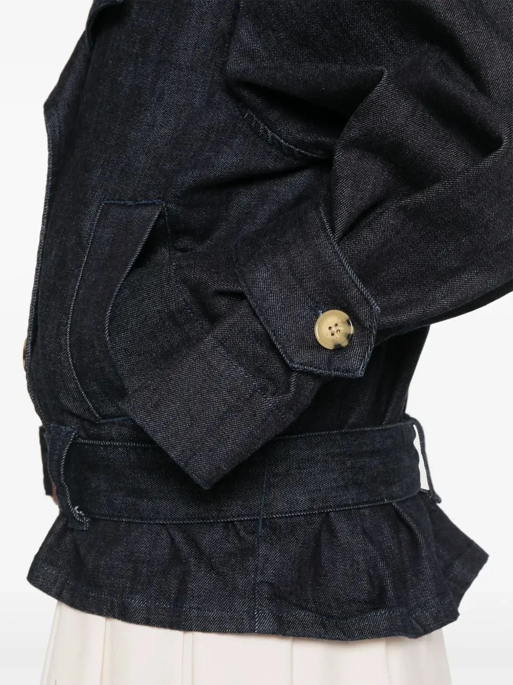 DENIM TRENCH JACKET sold by Lord & Taylor product image thumbnail 5