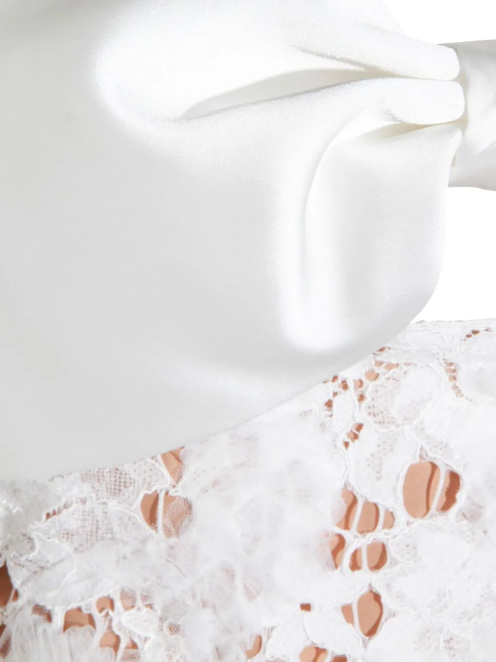 LACE BOW MINI DRESS sold by Lord & Taylor product image thumbnail 4