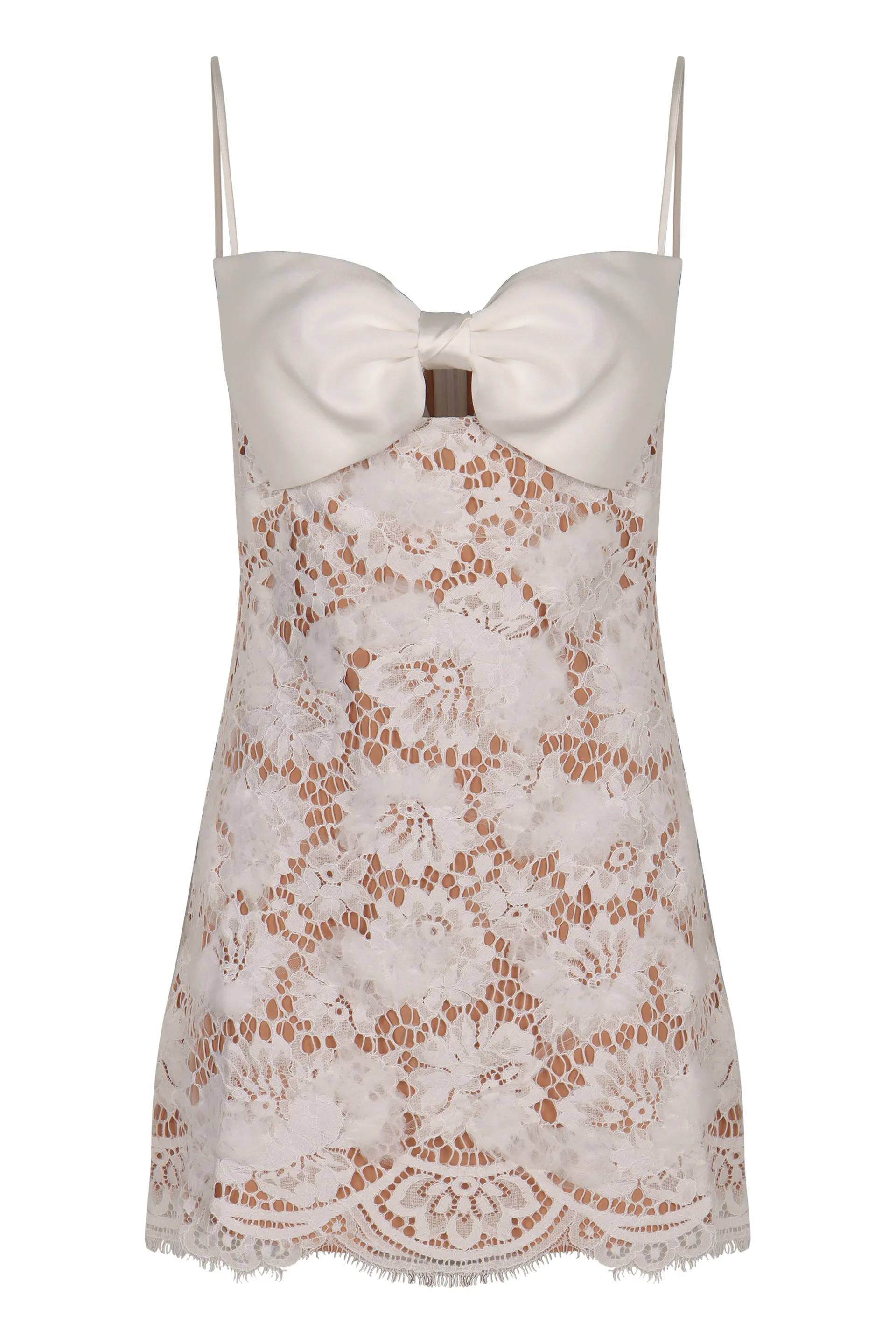 LACE BOW MINI DRESS sold by Lord & Taylor