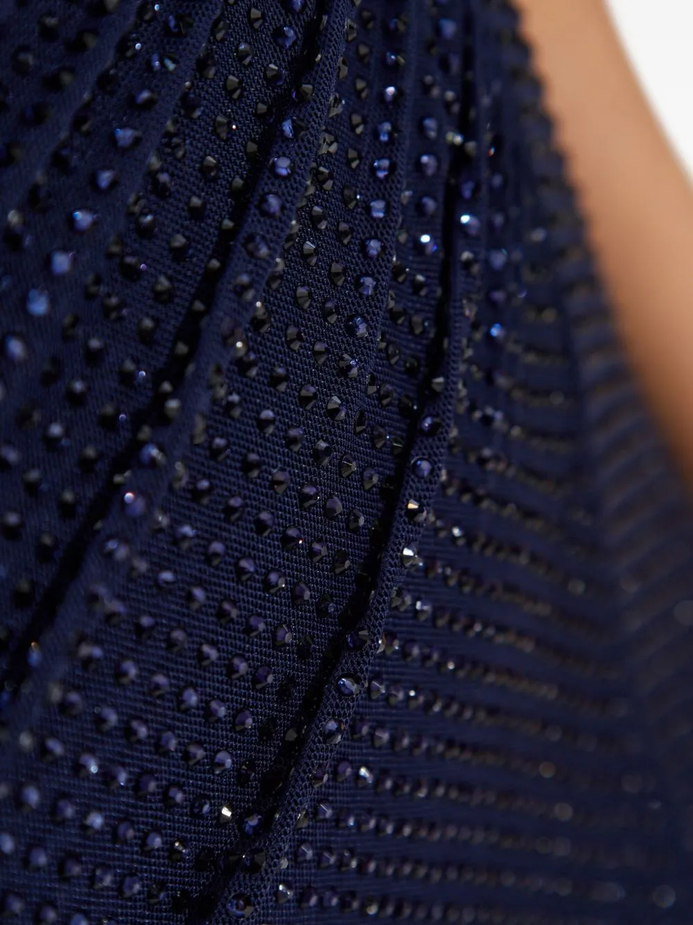 RHINESTONE MESH CUT OUT MIDI DRESS sold by Lord & Taylor product image thumbnail 4