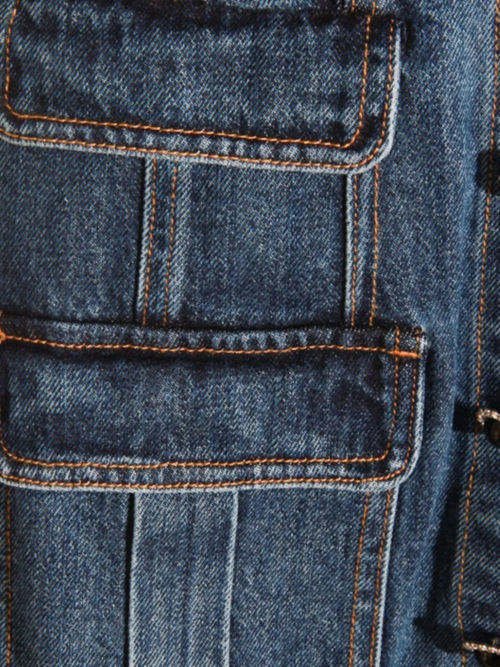 DENIM CRYSTAL TRIM COLLARED MINI DRESS sold by Lord & Taylor product image thumbnail 4