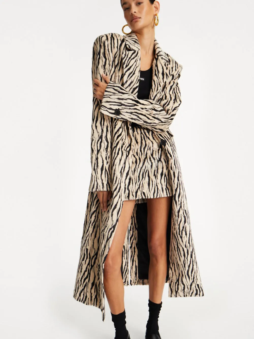 PRINTED FAUX FUR SKIRT sold by Lord & Taylor product image thumbnail 5