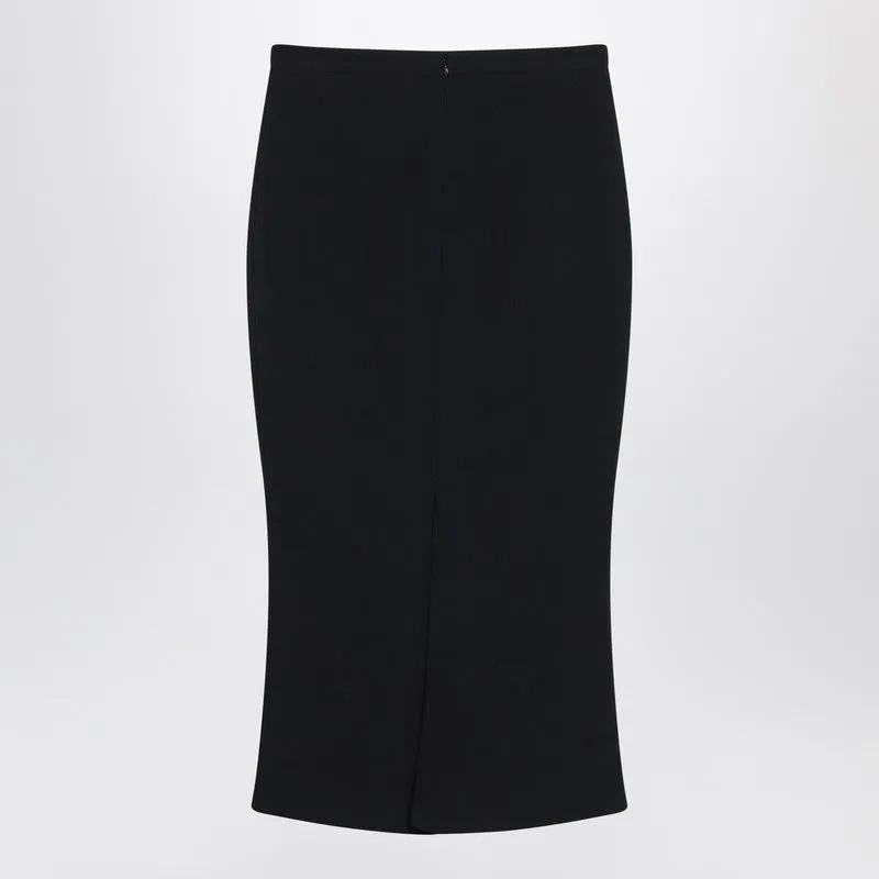MIDI SKIRT WITH PLEATS ON THE BACK sold by Lord & Taylor product image thumbnail 2