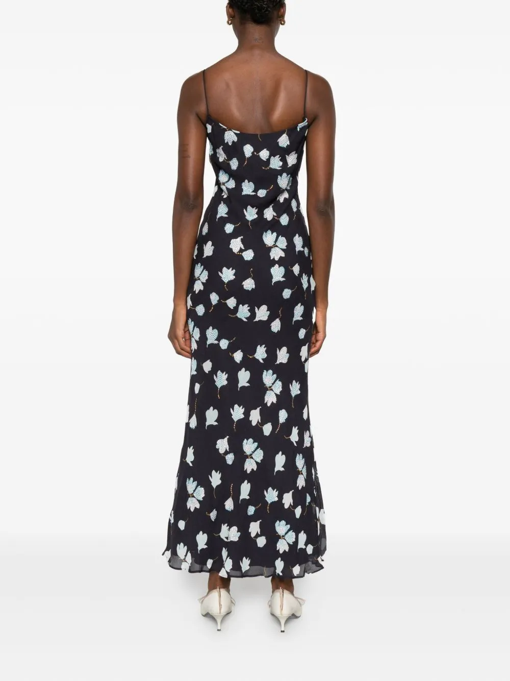 FLORAL RHINESTONE MIDI DRESS sold by Lord & Taylor product image thumbnail 4