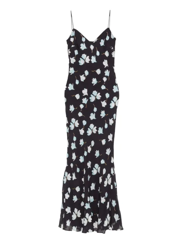 FLORAL RHINESTONE MIDI DRESS sold by Lord & Taylor