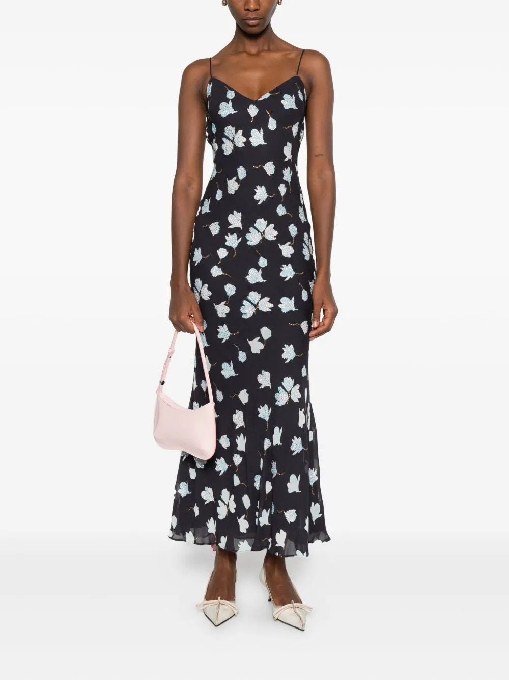 FLORAL RHINESTONE MIDI DRESS sold by Lord & Taylor product image thumbnail 2