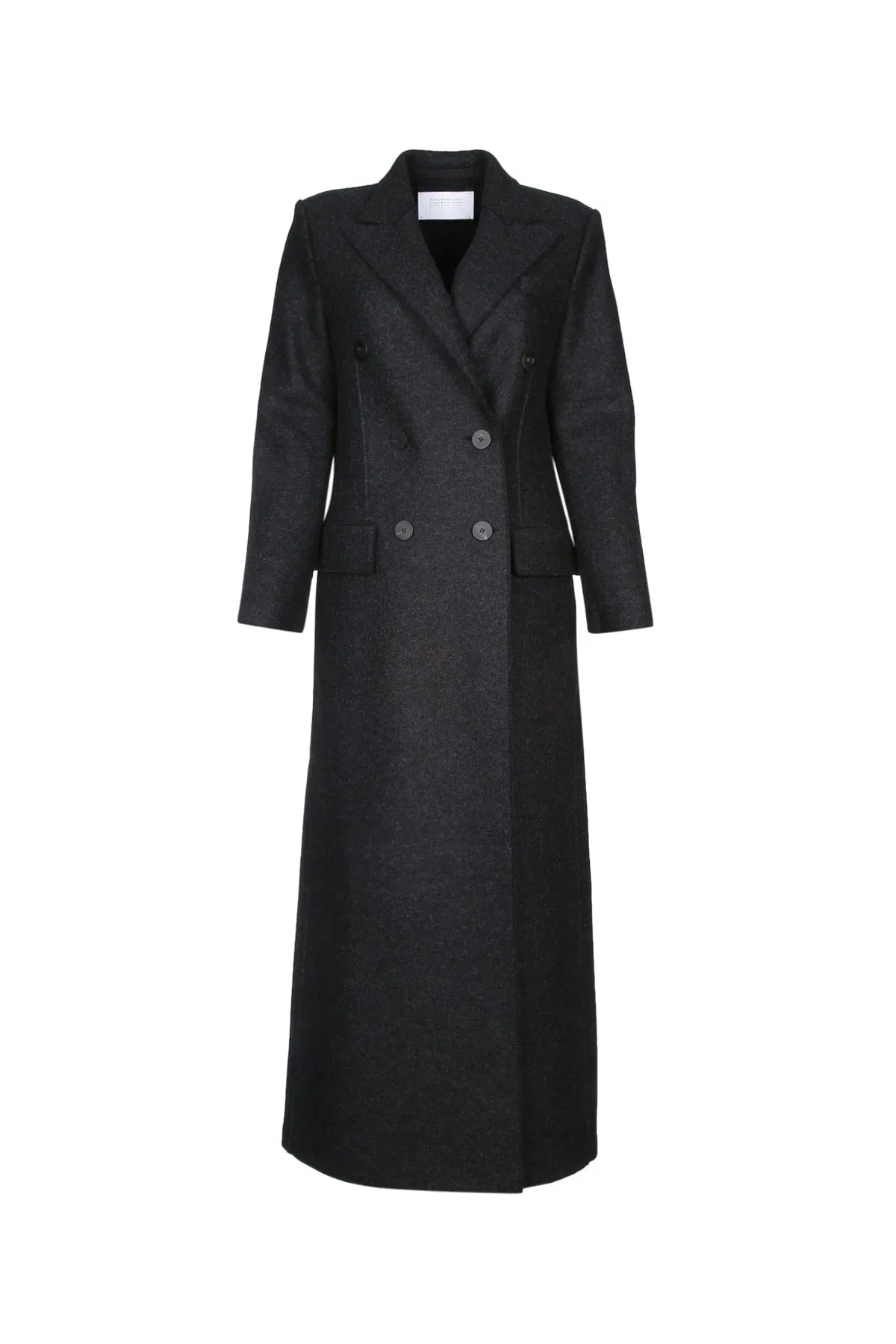 WOMEN LONG DOUBLE BREASTED TAILORED COAT PRESSED W sold by Lord & Taylor