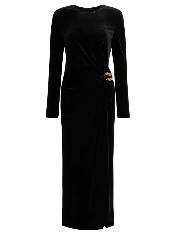 VELVET EMBELLISHED MIDI DRESS sold by Lord & Taylor