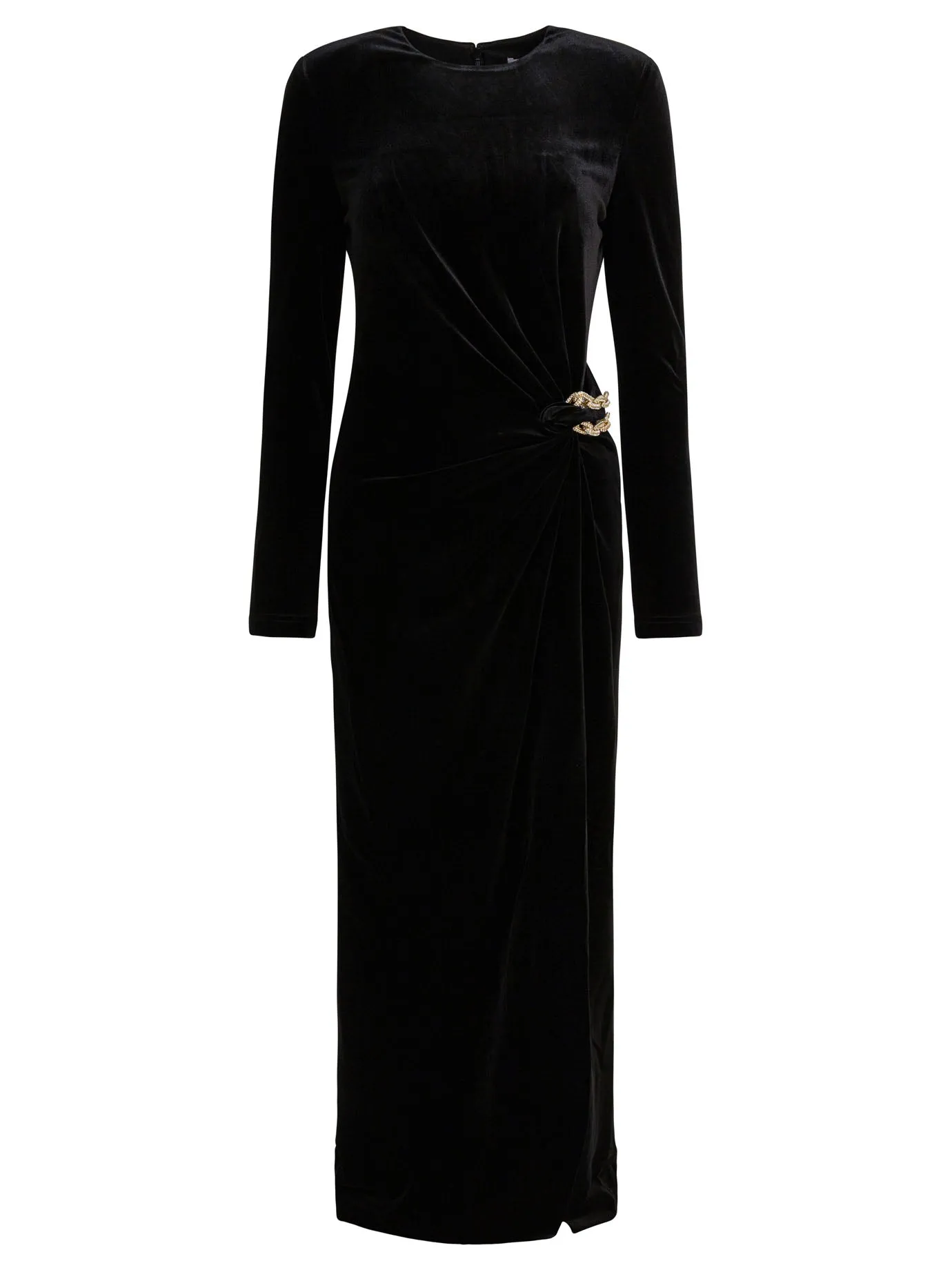 VELVET EMBELLISHED MIDI DRESS sold by Lord & Taylor