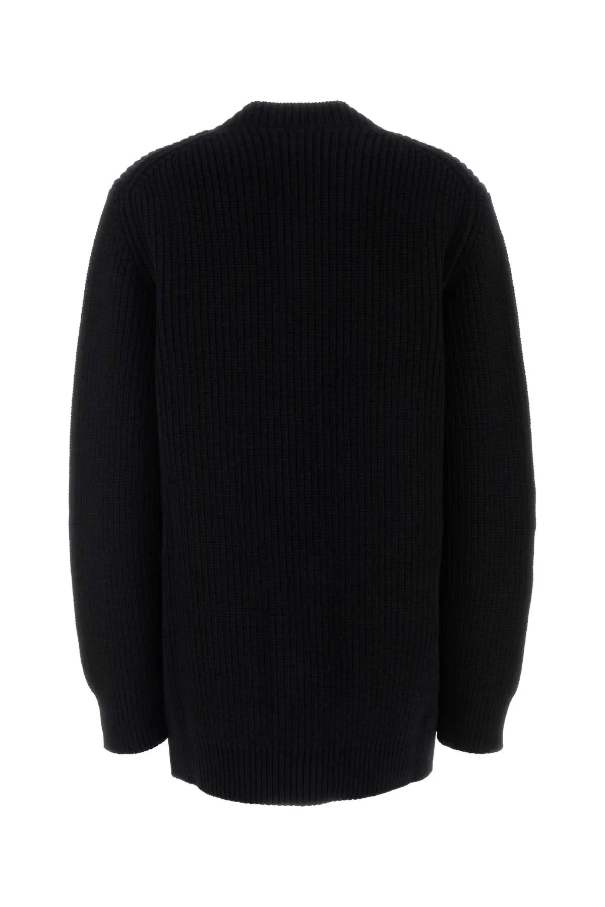 BLACK WOOL OVERSIZE CARDIGAN sold by Lord & Taylor product image thumbnail 2