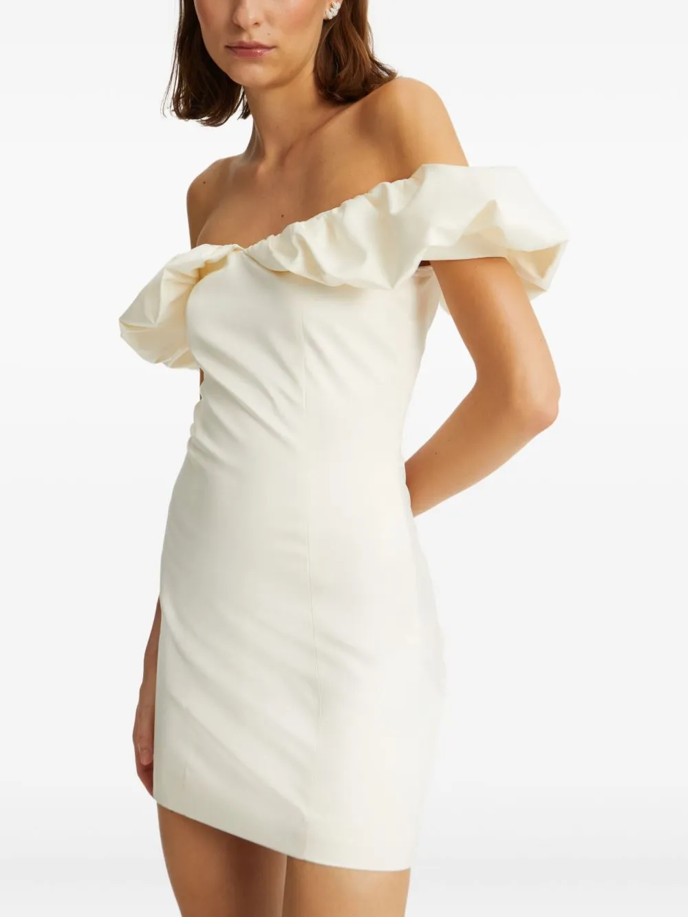 OFF-SHOULDER MINI DRESS sold by Lord & Taylor product image thumbnail 3