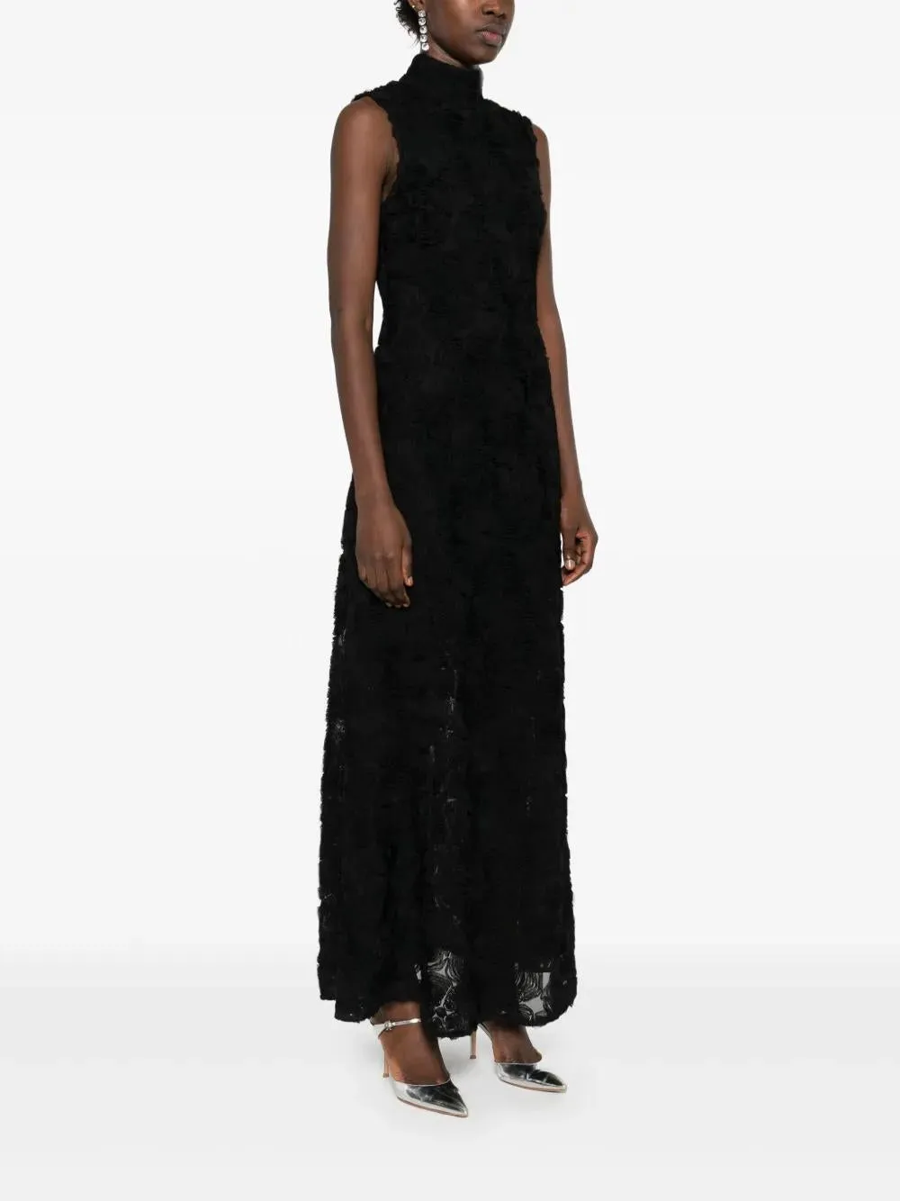 MESH MAXI DRESS sold by Lord & Taylor product image thumbnail 3