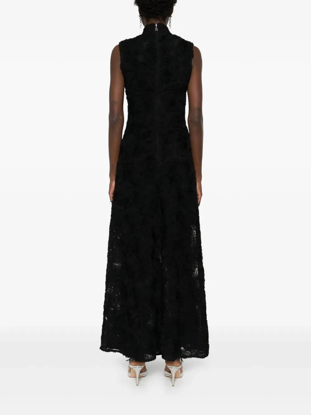 MESH MAXI DRESS sold by Lord & Taylor product image thumbnail 4