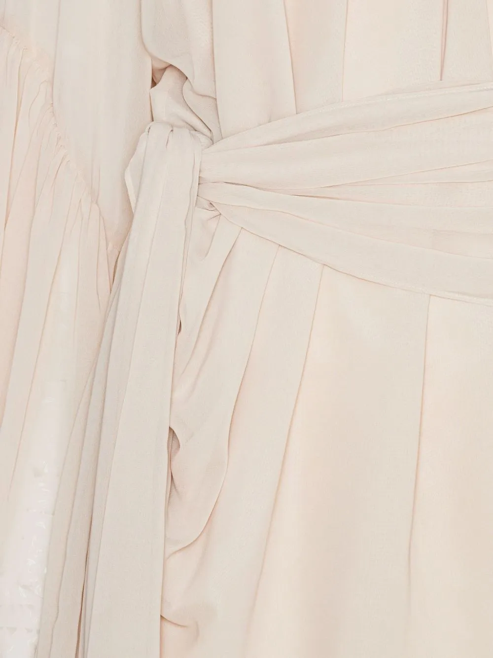 CHIFFON DRESS WITH SHOULDER STRAPS AND TIE sold by Lord & Taylor product image thumbnail 5