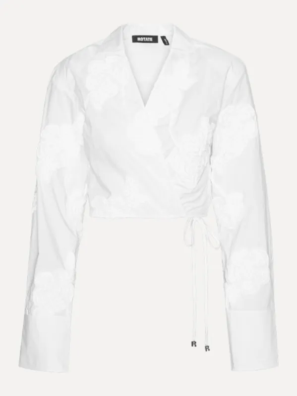 WRAP COTTON SHIRT sold by Lord & Taylor