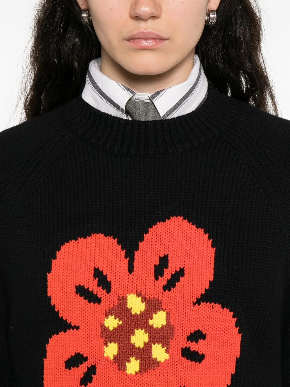 COTTON AND WOOL SWEATER 'BOKE FLOWER' sold by Lord & Taylor product image thumbnail 5