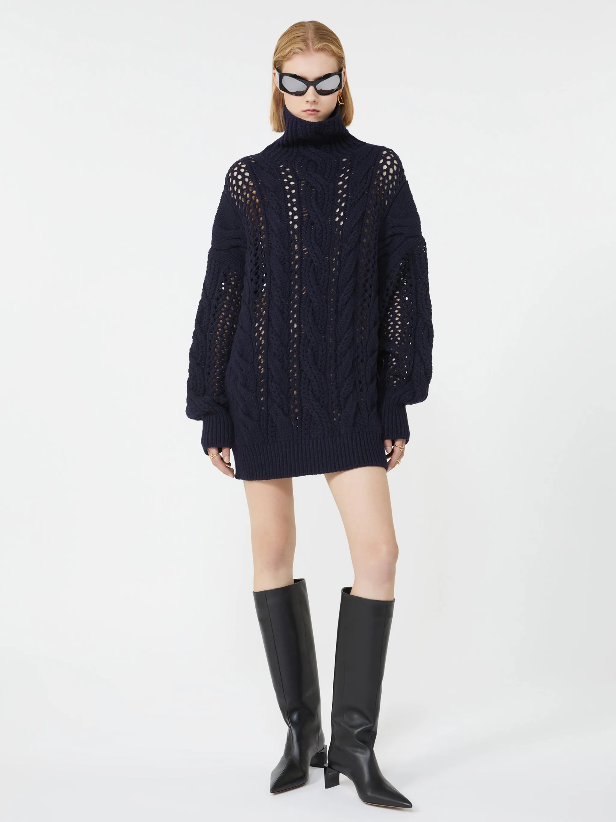 OVERSIZED SWEATER WITH CABLES sold by Lord & Taylor product image thumbnail 2