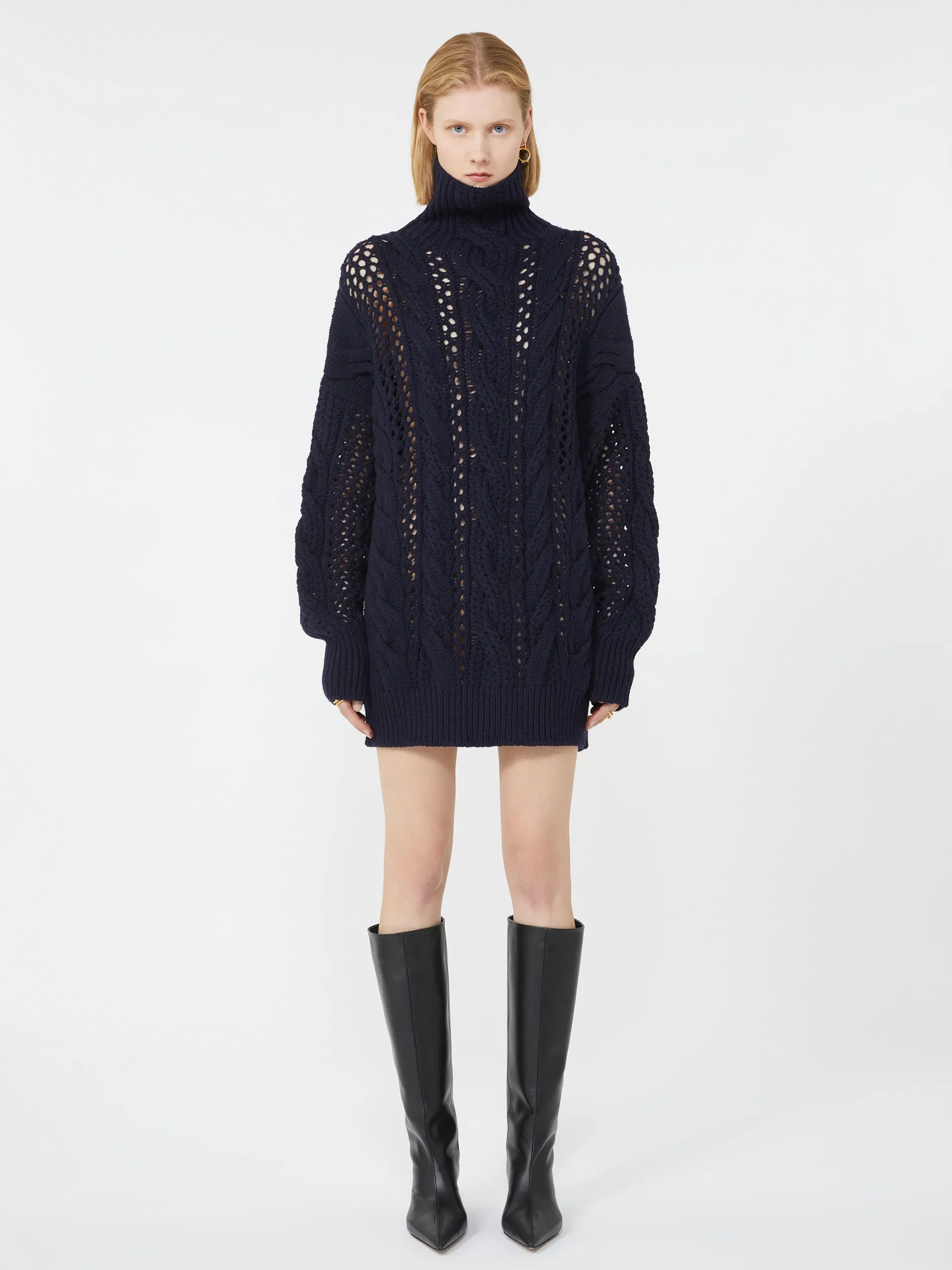 OVERSIZED SWEATER WITH CABLES sold by Lord & Taylor product image thumbnail 3