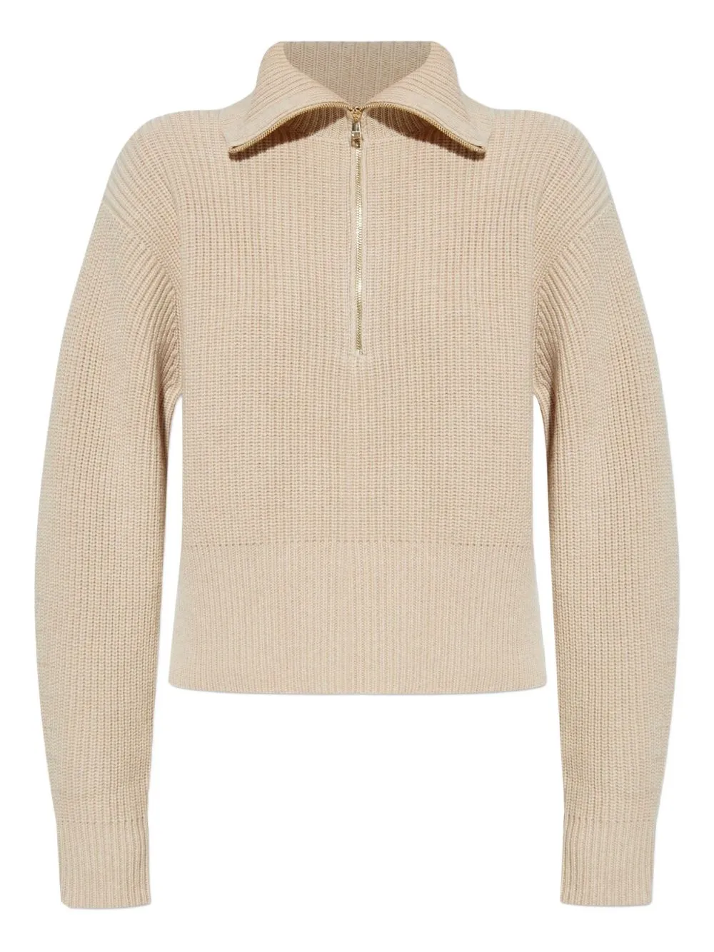 WOOL AND CASHMERE SWEATER WITH ZIP sold by Lord & Taylor