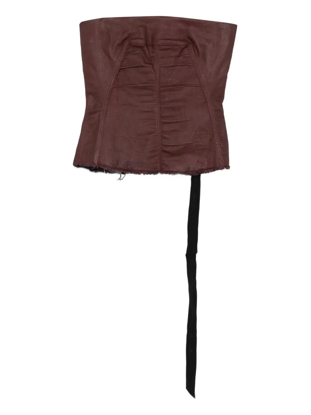 STRETCH DENIM BUSTIER TOP sold by Lord & Taylor