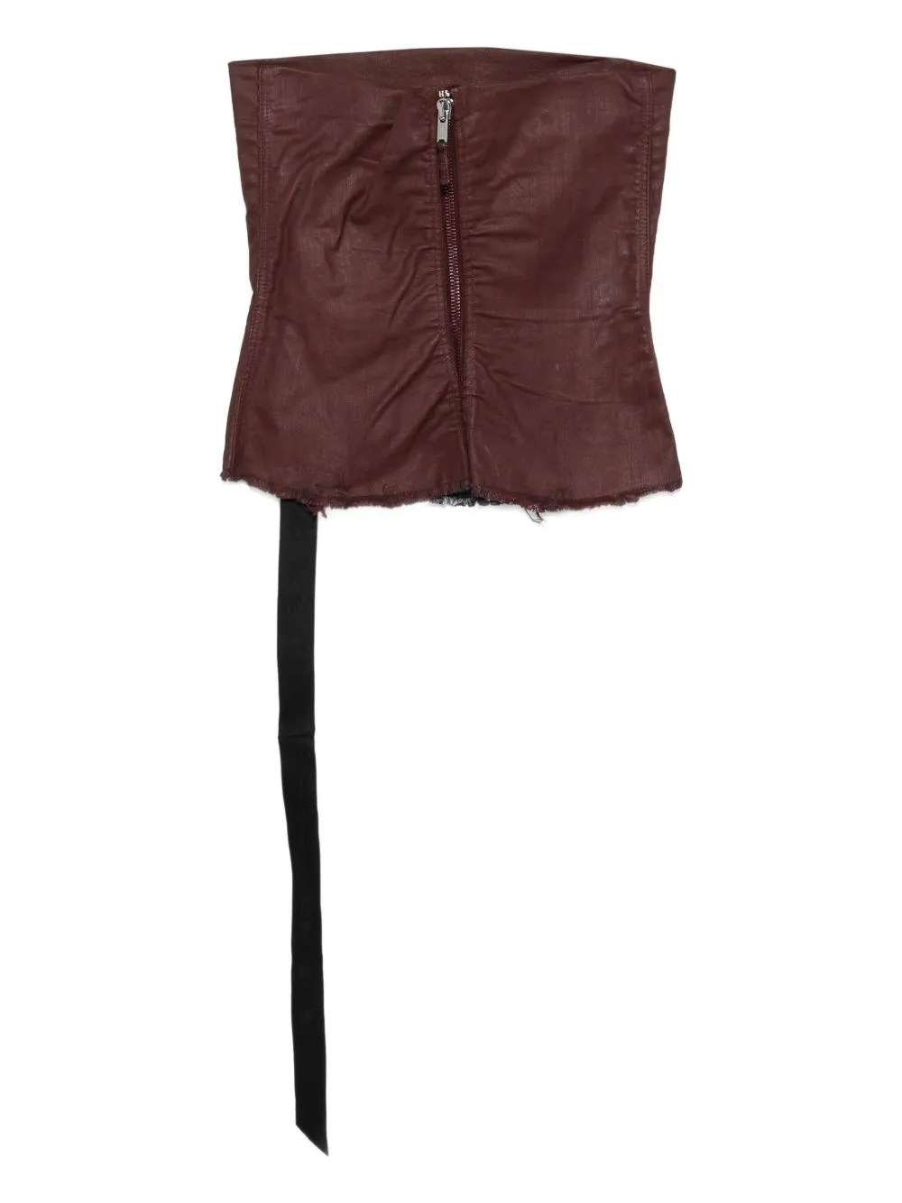 STRETCH DENIM BUSTIER TOP sold by Lord & Taylor product image thumbnail 2