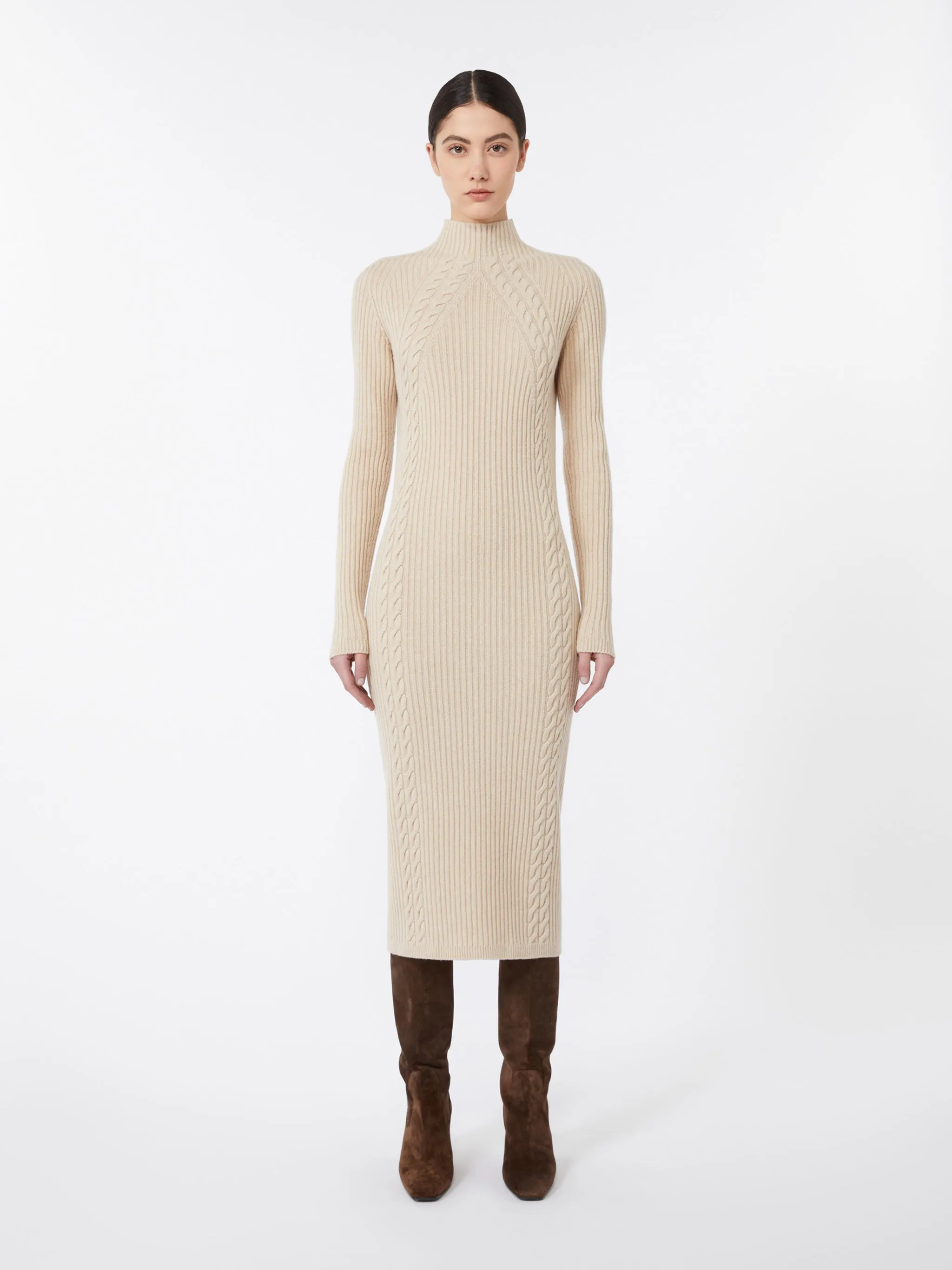 FITTED WOOL AND CASHMERE DRESS sold by Lord & Taylor product image thumbnail 3