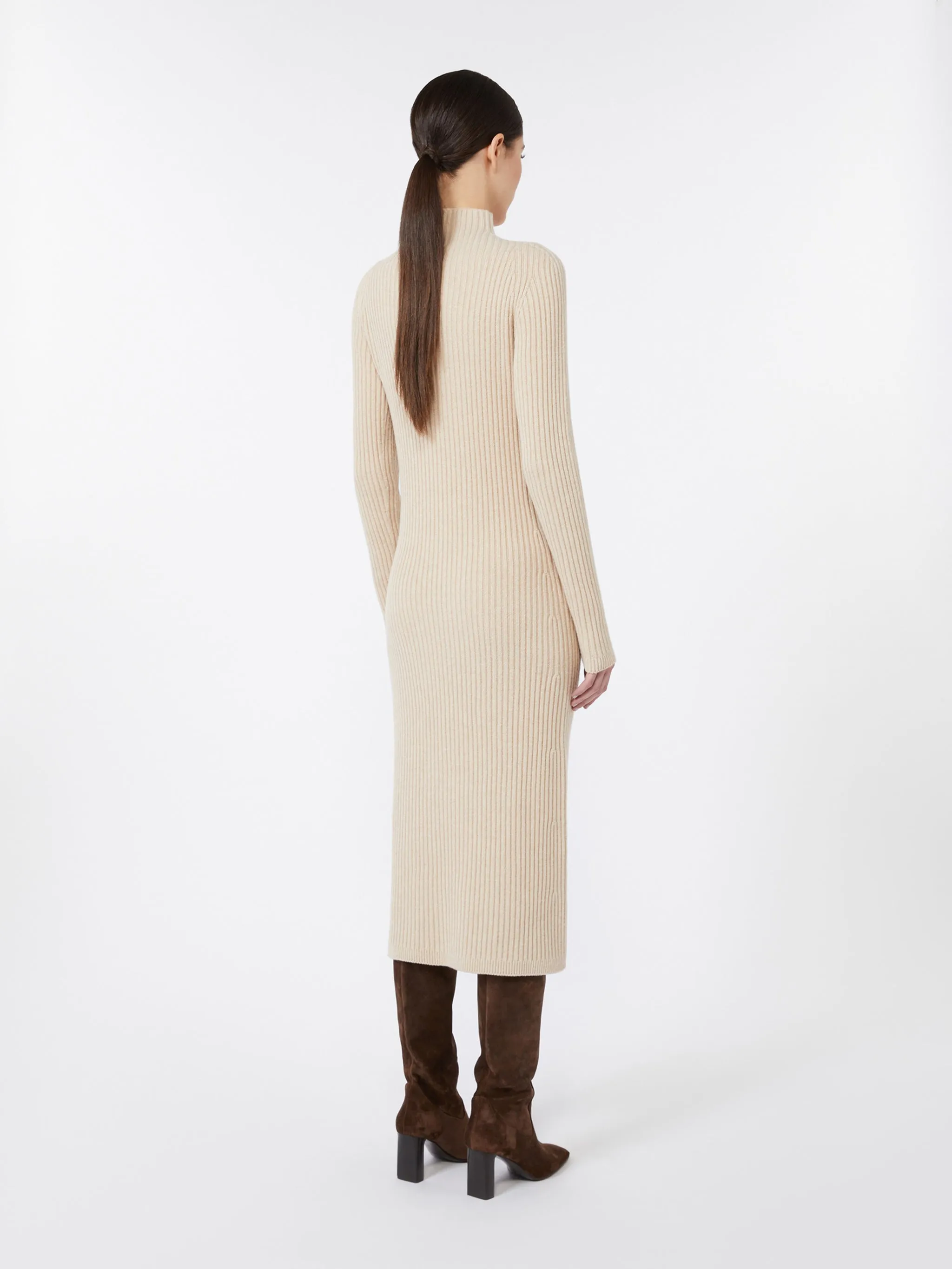 FITTED WOOL AND CASHMERE DRESS sold by Lord & Taylor product image thumbnail 4