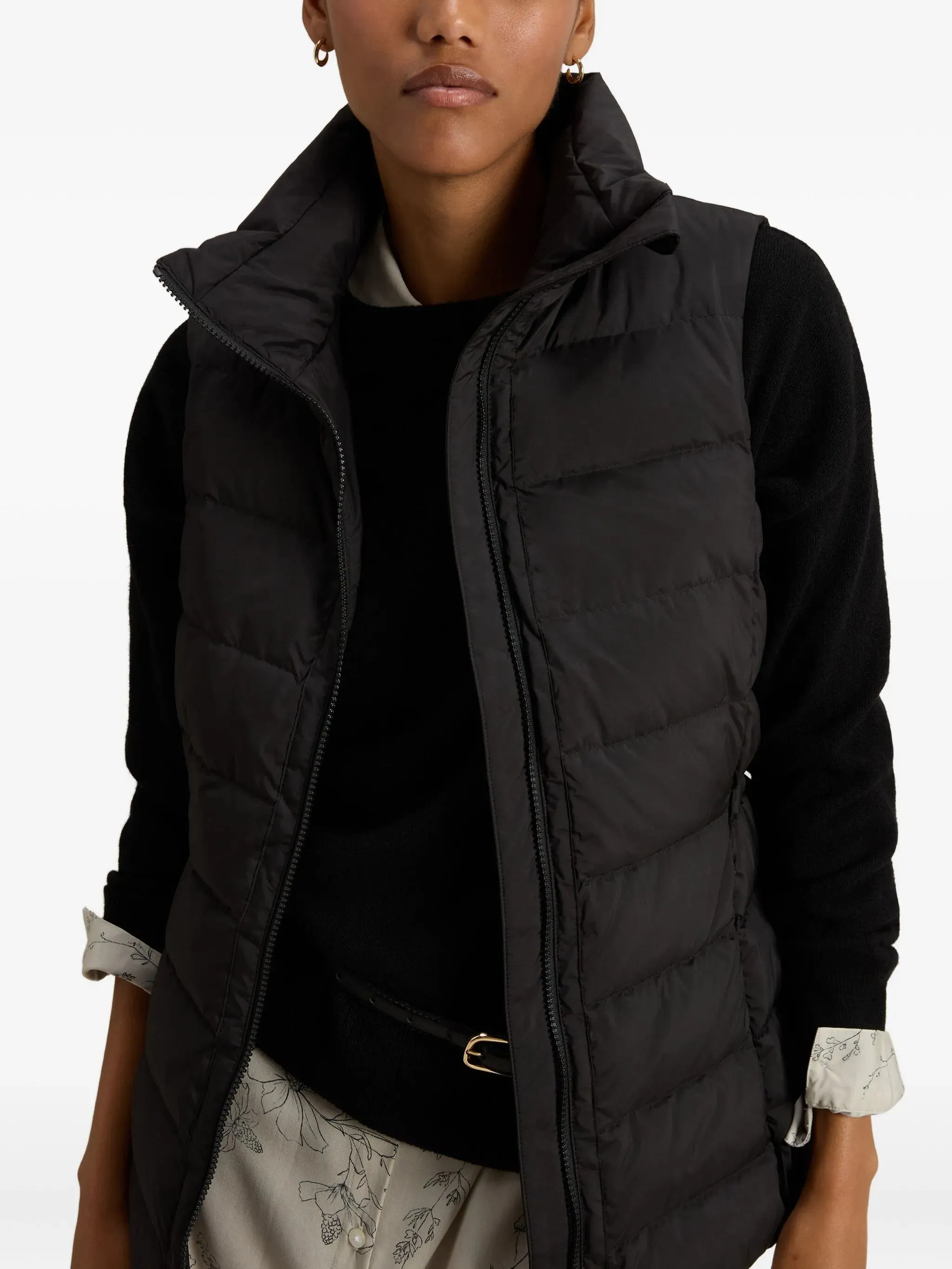 SHIRLEY QUILTED MICROFIBER VEST sold by Lord & Taylor product image thumbnail 5