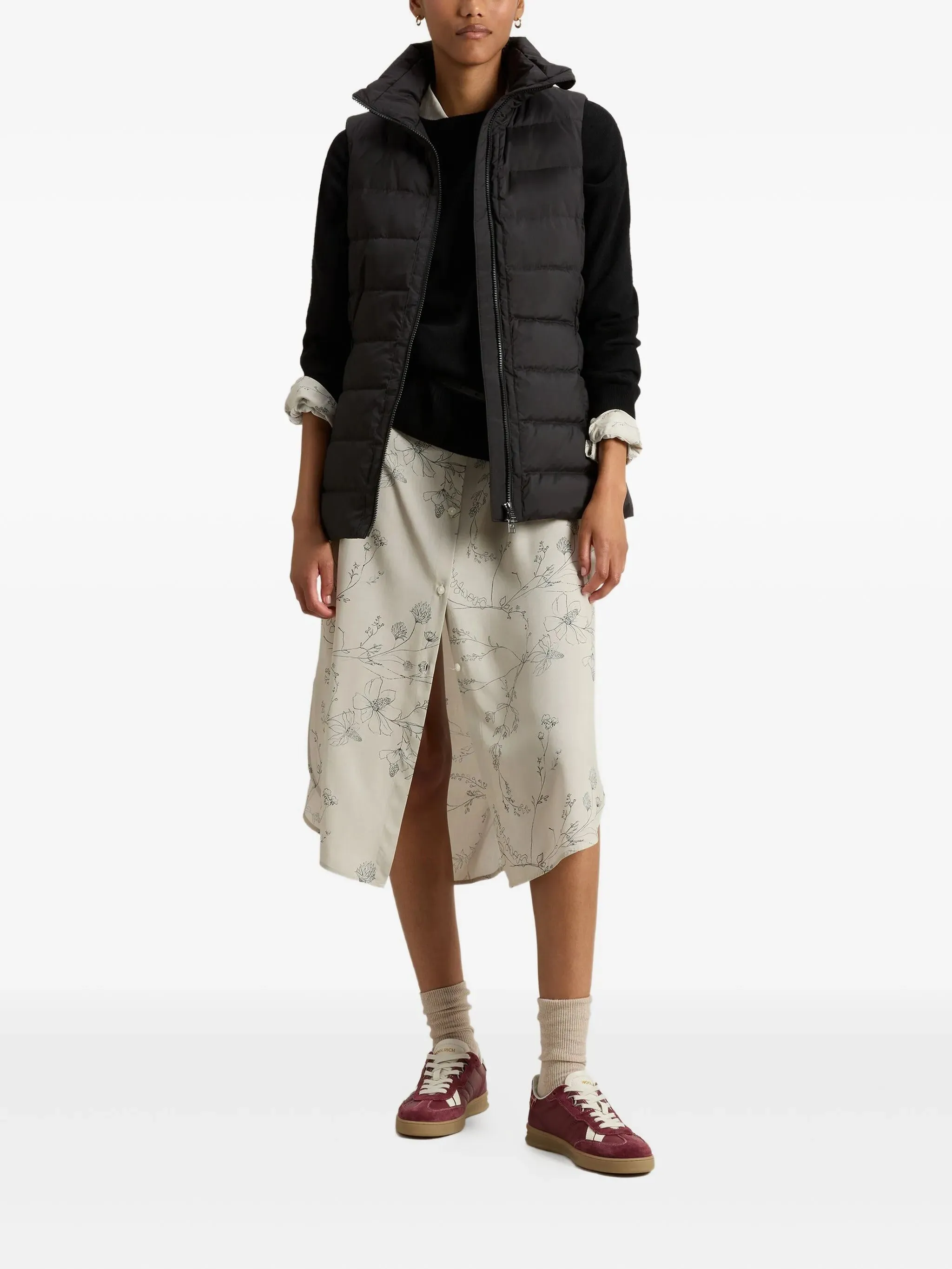 SHIRLEY QUILTED MICROFIBER VEST sold by Lord & Taylor product image thumbnail 2