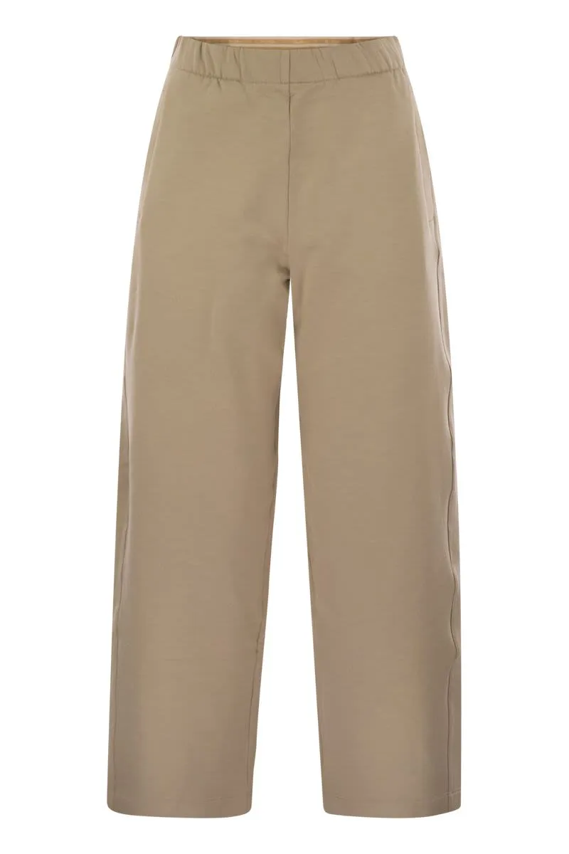 SILK AND COTTON FLEECE TROUSERS sold by Lord & Taylor