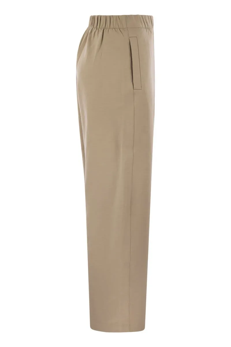SILK AND COTTON FLEECE TROUSERS sold by Lord & Taylor product image thumbnail 3
