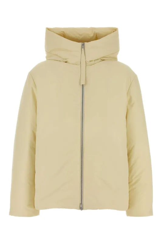 CREAM POLYESTER DOWN JACKET sold by Lord & Taylor