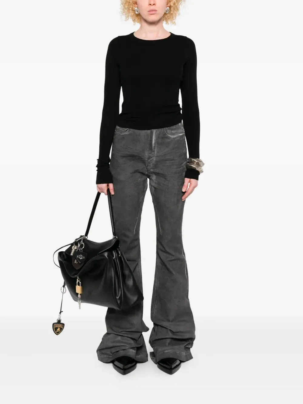 CROPPED RIB sold by Lord & Taylor product image thumbnail 2